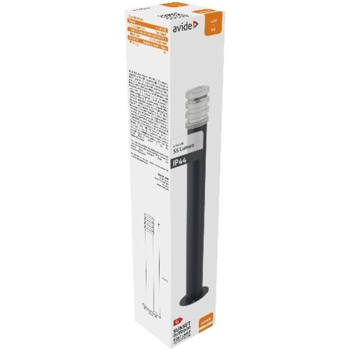AVIDE Kültéri Álló Lámpa Sunset Led 1.5W Nw 500Mm Ip44 Antracit