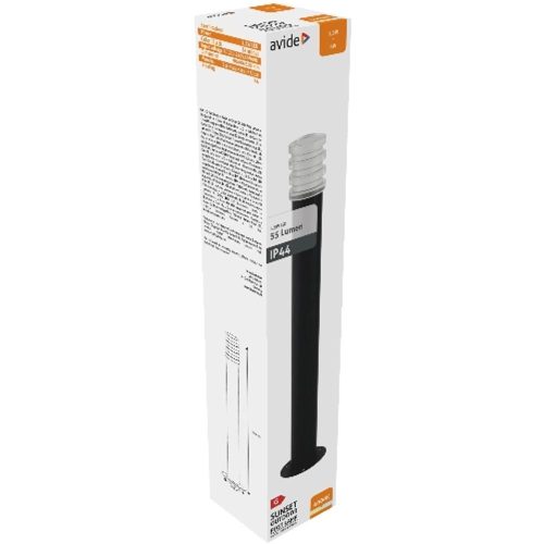 AVIDE Kültéri Álló Lámpa Sunset Led 1.5W Nw 500Mm Ip44 Black