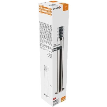   AVIDE Kültéri Álló Lámpa Sunset Led 1.5W Nw 500Mm Ip44 Szatén Nikkel