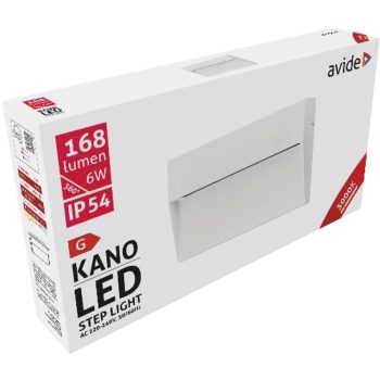 AVIDE Kültéri Lépcső Lámpa Kano Led 6W Ww Ip54 180Mm