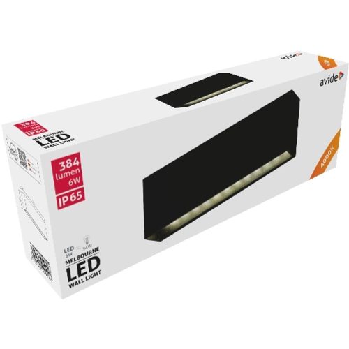 AVIDE Kültéri Fali Lámpa Melbourne Led 6W Nw Ip65