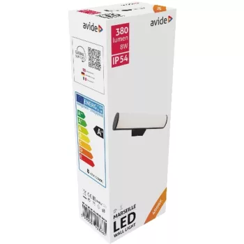   AVIDE Kültéri Fali Lámpa Marseille Vízszintes Led 8W Nw Ip54