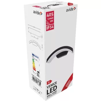 AVIDE Kültéri Fali Lámpa Venice Led 9W Ww Ip54