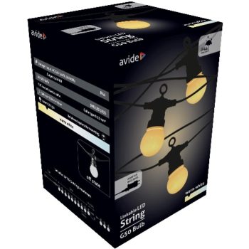 AVIDE Kültéri Füzér 5M Ww Sorolható