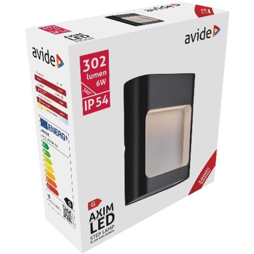 AVIDE Kültéri Lépcső Lámpa Axim Led 6W Ww Ip54