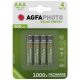 AVIDE Agfaphoto Akkumulátor Mikro 900Mah B4/ 1 Db