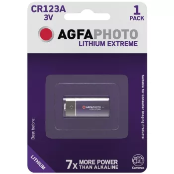 AVIDE Agfaphoto Lithium Fotóelem Cr123A B1