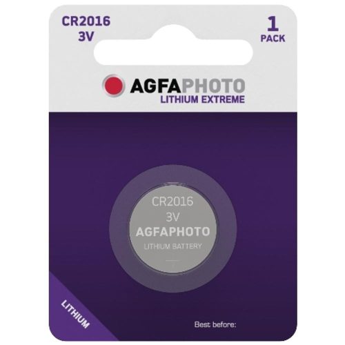 AVIDE Agfaphoto Lithium Gombelem Cr2016 B1