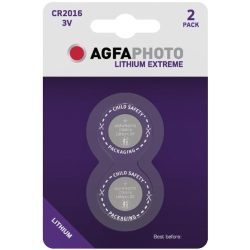 AVIDE Agfaphoto Lithium Gombelem Cr2016 B2/ 1 Db