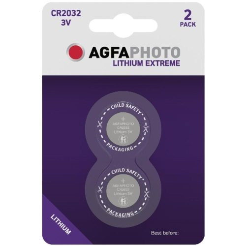 AVIDE Agfaphoto Lithium Gombelem Cr2032 B2/ 1 Db