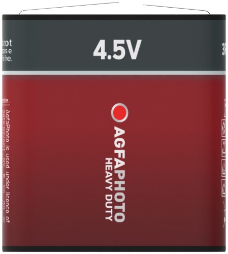 AgfaPhoto Heavy Duty Féltartós Lapos Elem 4.5V B1