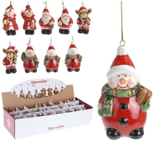 APF420300 Mikulás Figura 40x33x70mm 24db/kínáló