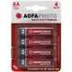 AVIDE Agfaphoto Heavy Duty Féltartós Ceruza Elem Aa B4/ 1 Db
