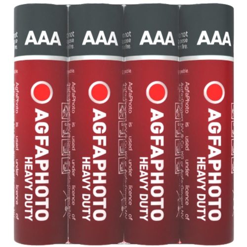 AVIDE Agfaphoto Heavy Duty Féltartós Mikro Elem Aaa Shrink S4/ 1 Db