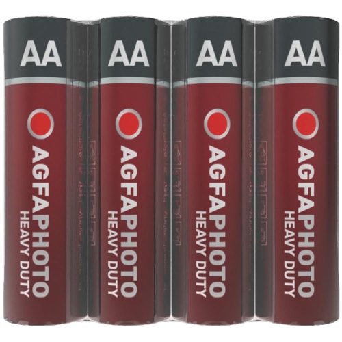 AVIDE Agfaphoto Heavy Duty Féltartós Ceruza Elem Aa Shrink S4/ 1 Db