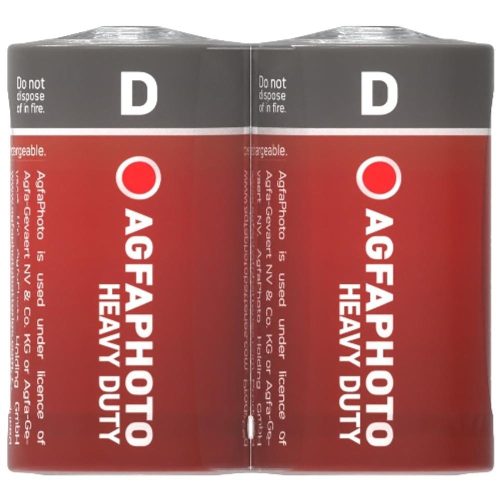 AVIDE Agfaphoto Heavy Duty Féltartós Góliát Elem D Shrink S2/ 1 Db
