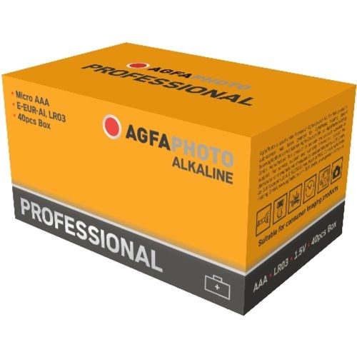AVIDE Agfaphoto Professional Mikro Elem Aaa P40/ 1 Db