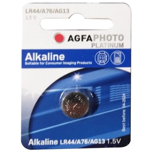 AVIDE Agfaphoto Platinum Gombelem Alkáli Ag13 Lr44