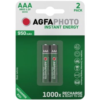 AVIDE Agfaphoto Akkumulátor R2U Mikro 950Mah B2/ 1 Db