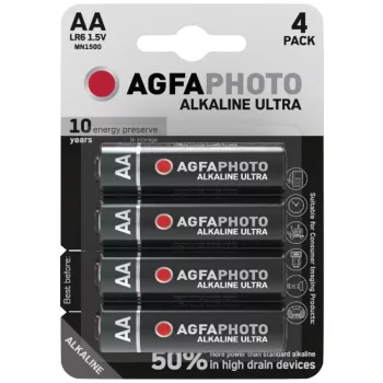 AVIDE Agfaphoto Ultra Alkáli Ceruza Elem Aa B4/ 1 Db
