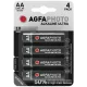 AVIDE Agfaphoto Ultra Alkáli Ceruza Elem Aa B4/ 1 Db