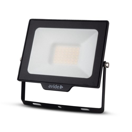 Avide LED Opál Reflektor Slim SMD 50W természetes fehér 4000K Gyorscsat.