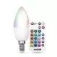 Avide Smart LED gyertya 4.9W RGB+W 2700K IR Távirányítóval