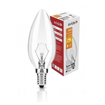 AVIDE Speciális Izzó C35 25W E14 Ww (Avide Hőálló)