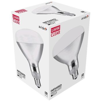 AVIDE Infra Izzó E27 100W Clear
