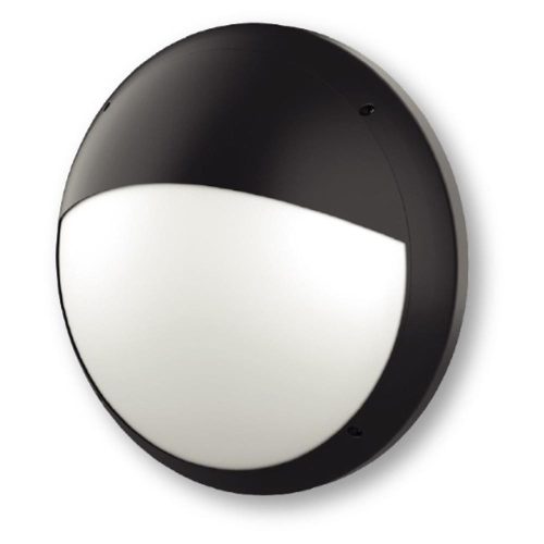 AVIDE Cseppálló Mennyezeti Lámpa Félárnyékoló Gyűrű 30Cm Fekete (Avide Mars 20W És 25W-Hoz)