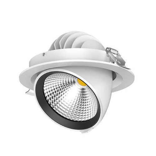 Avide LED Downlight Aura Kerek 33W IP20 3400lm 50° meleg fehér 3000K