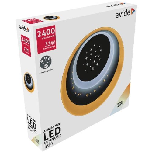 AVIDE Fali Design Oyster Amalia Mini 3 Kapcsolási Mód 33W