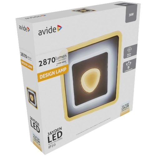 AVIDE Fali Design Oyster Jayden Mini 3 Kapcsolós Mód