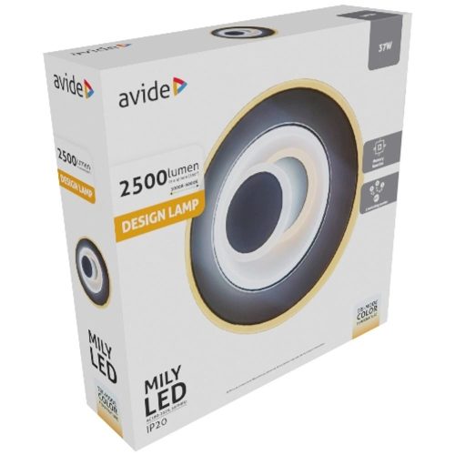 AVIDE Fali Design Oyster Mily Mini 3 Kapcsolós Mód