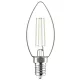Avide LED White Filament gyertya 4.5W E14 meleg fehér 2700K - 4er