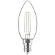 Avide LED White Filament gyertya 4.5W E14 meleg fehér 2700K