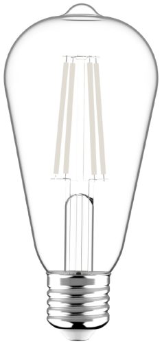 Avide LED White Filament ST64 8.5W E27 meleg fehér 2700K