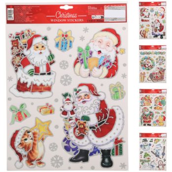 BCC710120  Karácsonyi ablak matrica 42x30cm