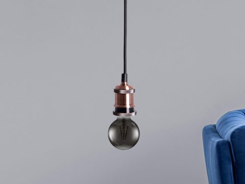 NEDES Foglalat E27 / 1m / antik réz - BH642B