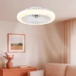 BRAYTRON FANCY 450 mm mennyezeti ventilátor, távirányítóval (fehér)