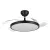 BRAYTRON FANCY 42" mennyezeti ventilátor LED világítással, fekete (fekete)
