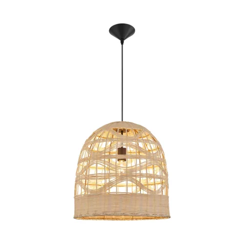 BRAYTRON D003R rattan függeszték (fekete)