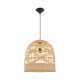 BRAYTRON D003R rattan függeszték (fekete)