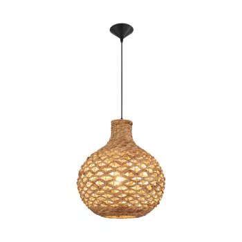 BRAYTRON D003R rattan függeszték (fekete)