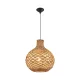 BRAYTRON D003R rattan függeszték (fekete)