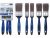 Festő Ecset Szett 5db Kék