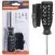 Csavarhúzó Tartó + 12 db Bit