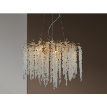 NEDES Luxus függő kristálycsillár 9 x G9 - CA021/600