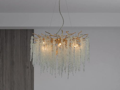 NEDES Luxus függő kristálycsillár 13 x G9 - CA021/800
