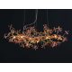 NEDES Luxus függő kristálycsillár 13 x G9 - CA032/1200L